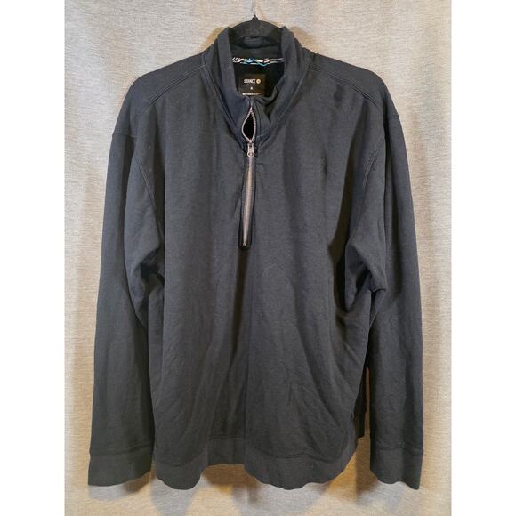 Stance Shelter 1/2 Zip Butterblend Gray Pullover Sweatshirt Mens Sz XL - Picture 1 of 9